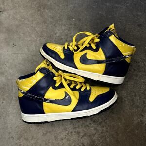 1999 Nike Dunk Hi 'Michigan'